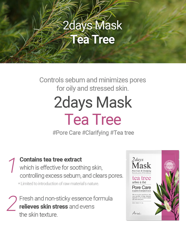 Ariul 2Days Tea Tree Sheet Mask